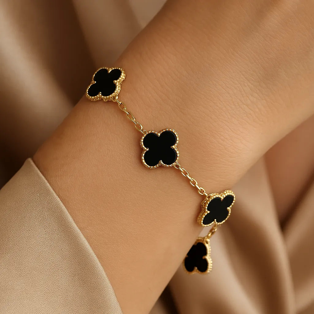 Glückskleeblatt Armband