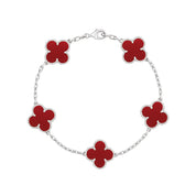 Glückskleeblatt Armband