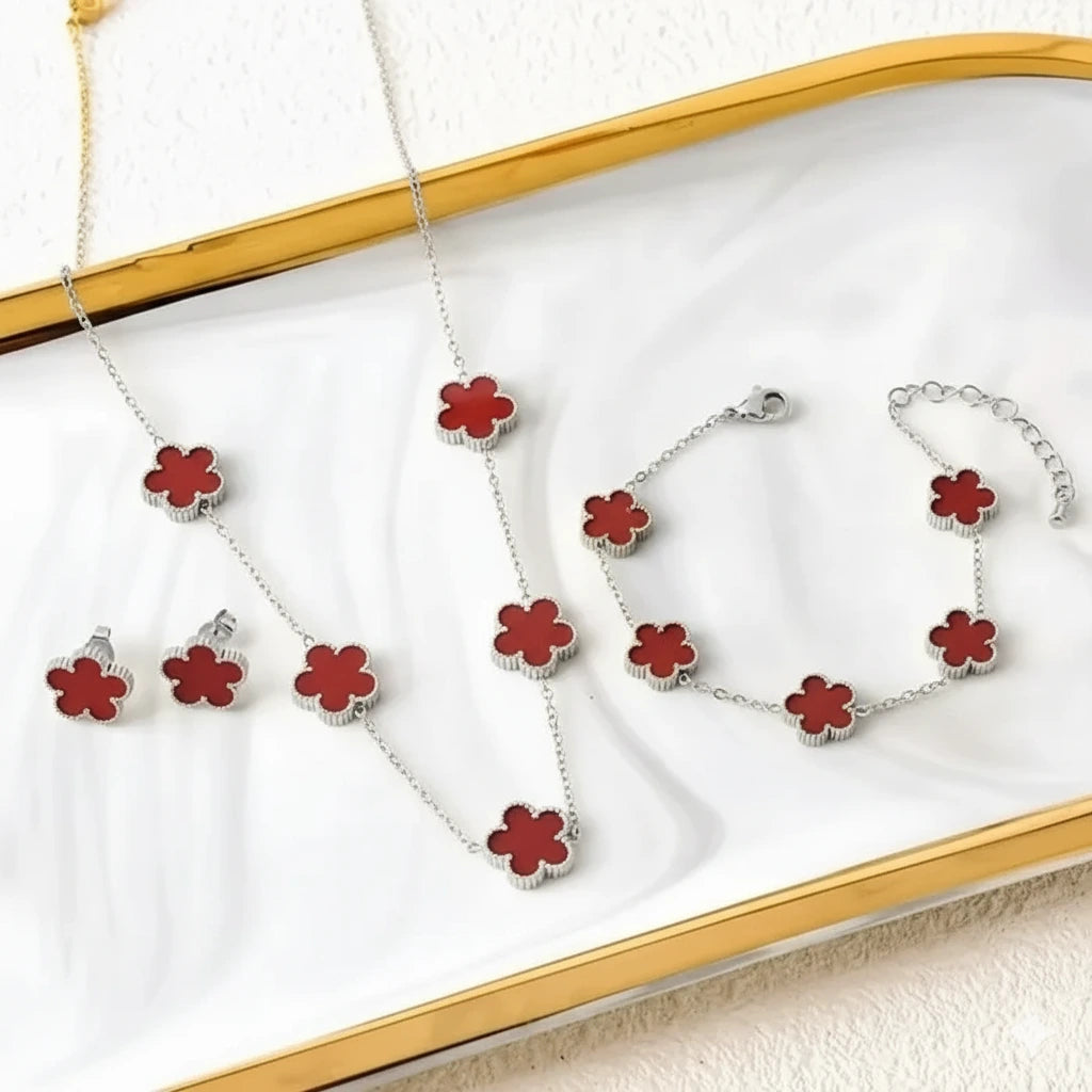 Glücks Kleeblatt Set