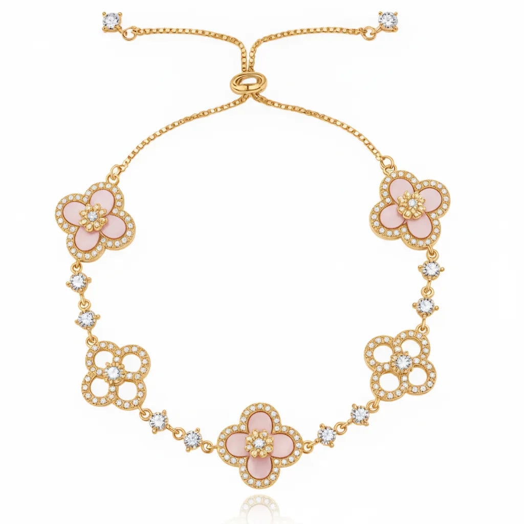 Sakura Kleeblatt Armband